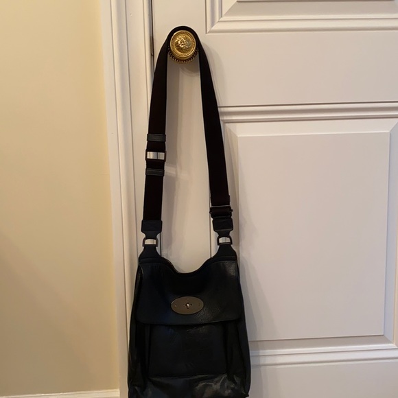 Mulberry Navy leather Antony bag - Picture 2 of 14